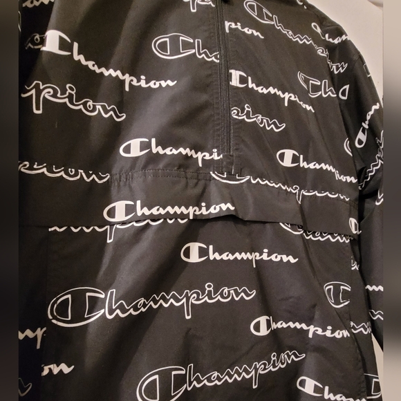 Champion Gray and Black Athletic Jacket - Picture 2 of 3